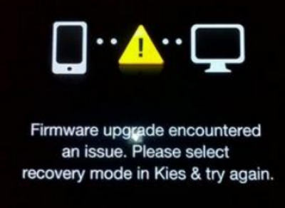 Firmware Upgrade Error on Kies