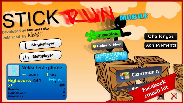 Android Action Game - Stick Run Mobile