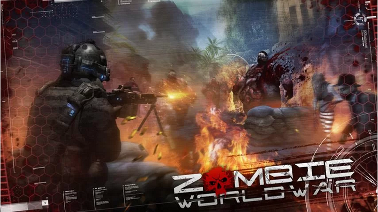 Android Action Game - Zombie World War
