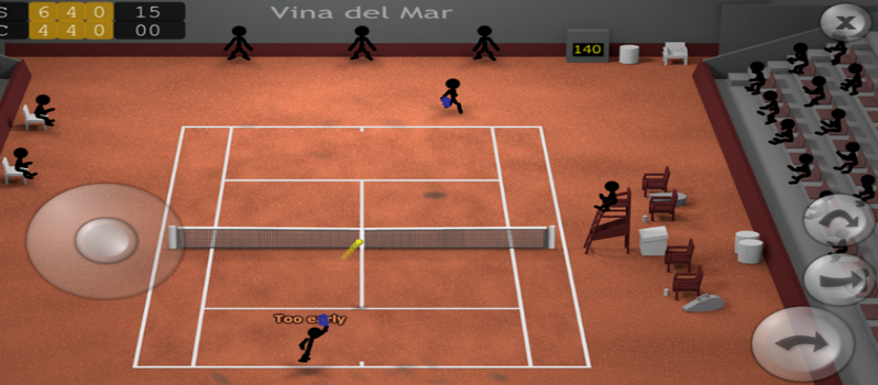 Stickman Tennis App for Android