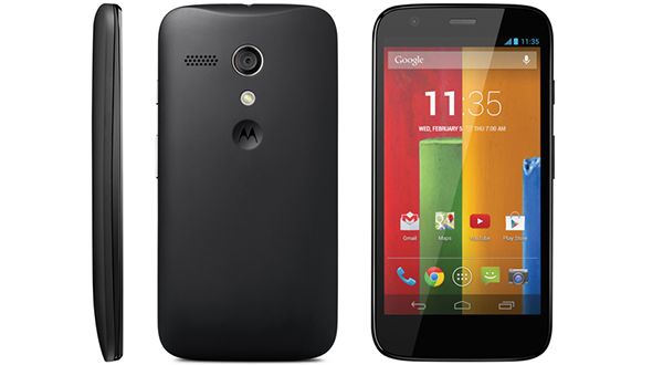 Motorola Moto E black color