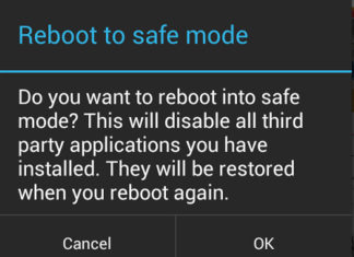 Android - Reboot to Safe Mode