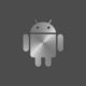 Android Metallic Logo Design