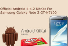 Galaxy Note 2 Official KitKat Update